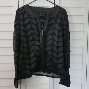 Gaby L Eden Zip Up Top